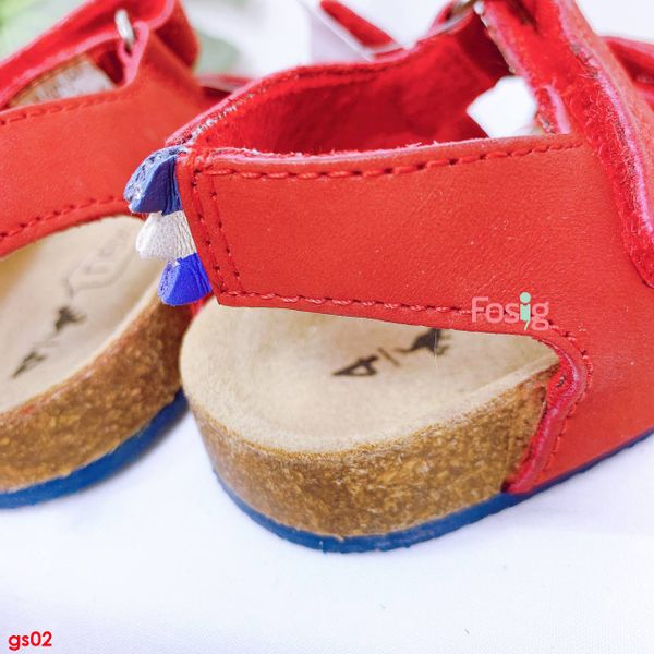  20.5 Giày Sandal Bé Trai NXT - Đỏ Đậm DN 