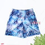  [16-25kg] Quần Short Thun Sport Bé Trai Under - Đen Xanh Trắng 