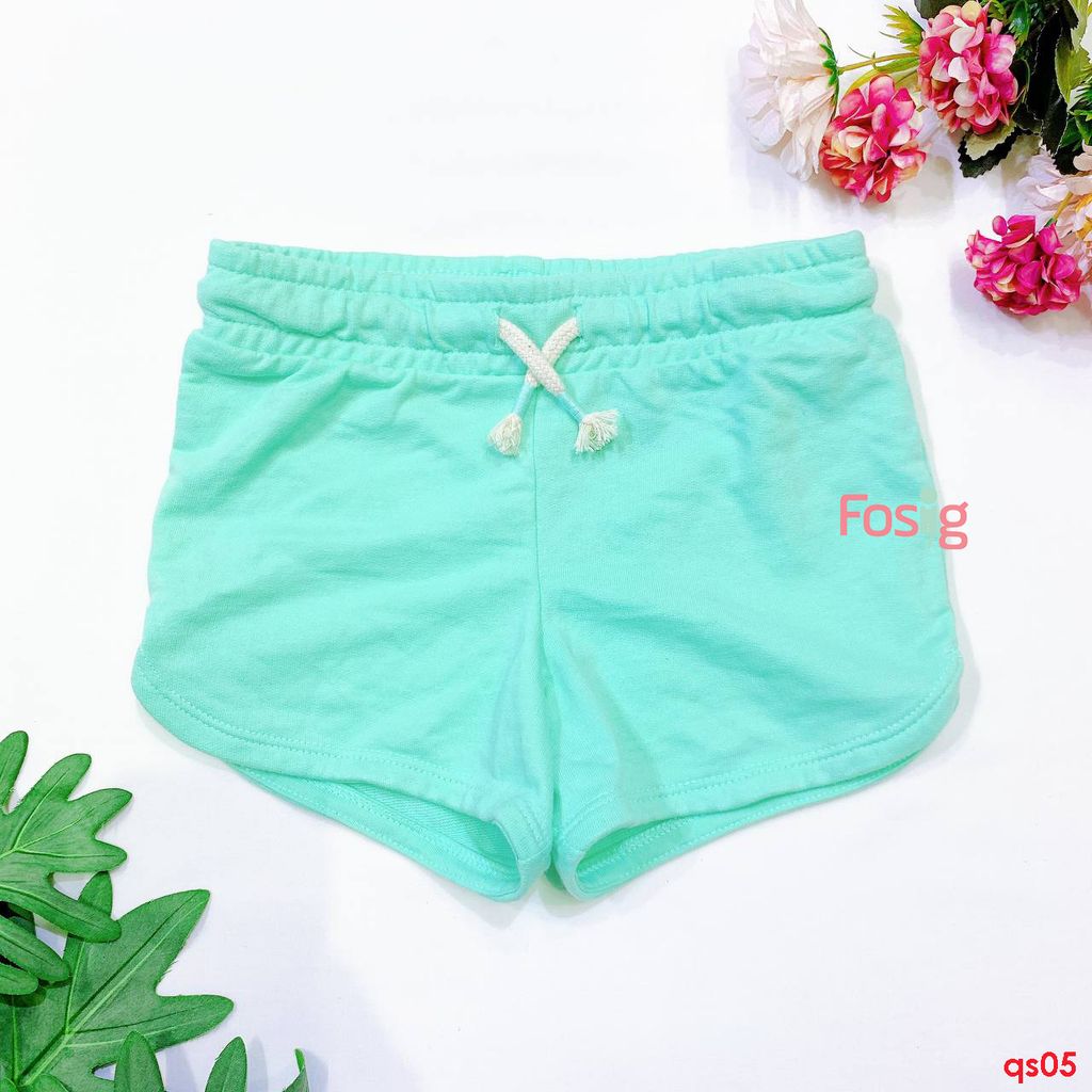  [14-33kg] Quần Short Bé Gái CJ - Xanh Ngọc 