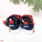  [11.5-14.5cm] Giày Sandal Cho Bé Trai - Đen Đỏ LCL 