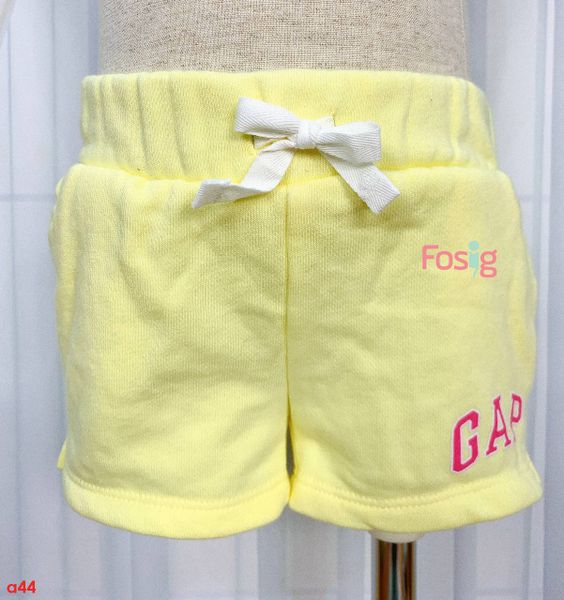  [7-10kg] Quần Short Da Cá Bé Gái GP - Vàng GP Hồng 