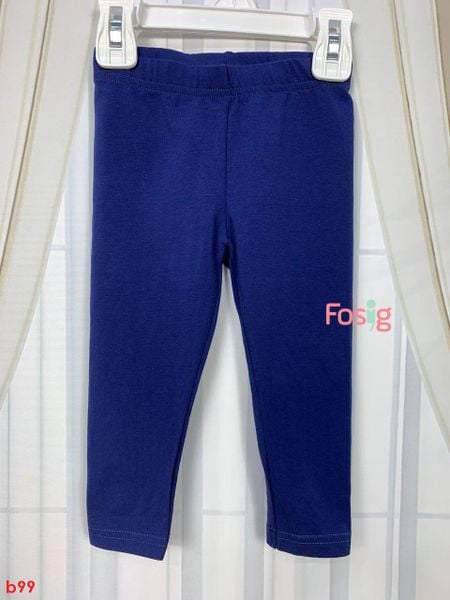 [13-14kg] Quần Legging Bé Gái - Navy Nhạt 