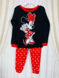  [13-14kg] Set Đồ Bộ Dài Bé Gái - Đen Mickey 