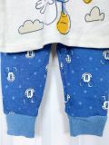  [6-7kg; 8-9kg] Set Đồ Bộ Dài Bé Trai - Xanh Trắng Mickey 