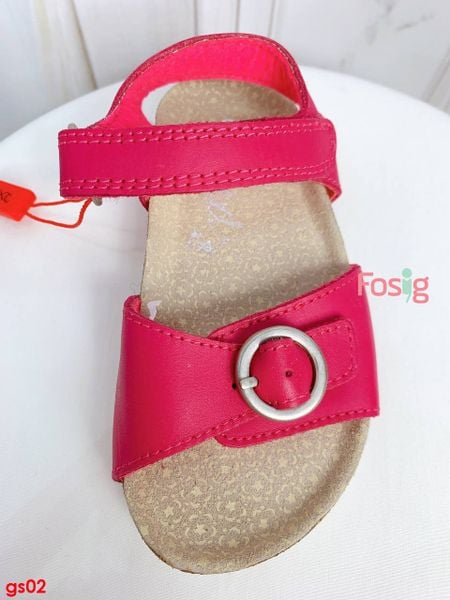  [12,5-13.5cm] Giày Sandal Bé Gái NXT - Hồng Đậm NXT 