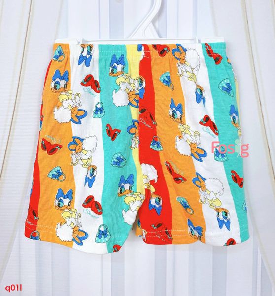  [7-8kg] Quần Short Cho Bé Gái - Sọc Màu Vịt Daisy 