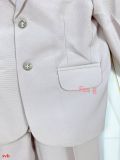  [30-37kg] Set Bộ Vest Cho Bé - Xám Trơn 