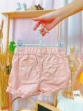  [13-14kg] Quần Short Kaki Bé Gái GP - Hồng Nhạt 