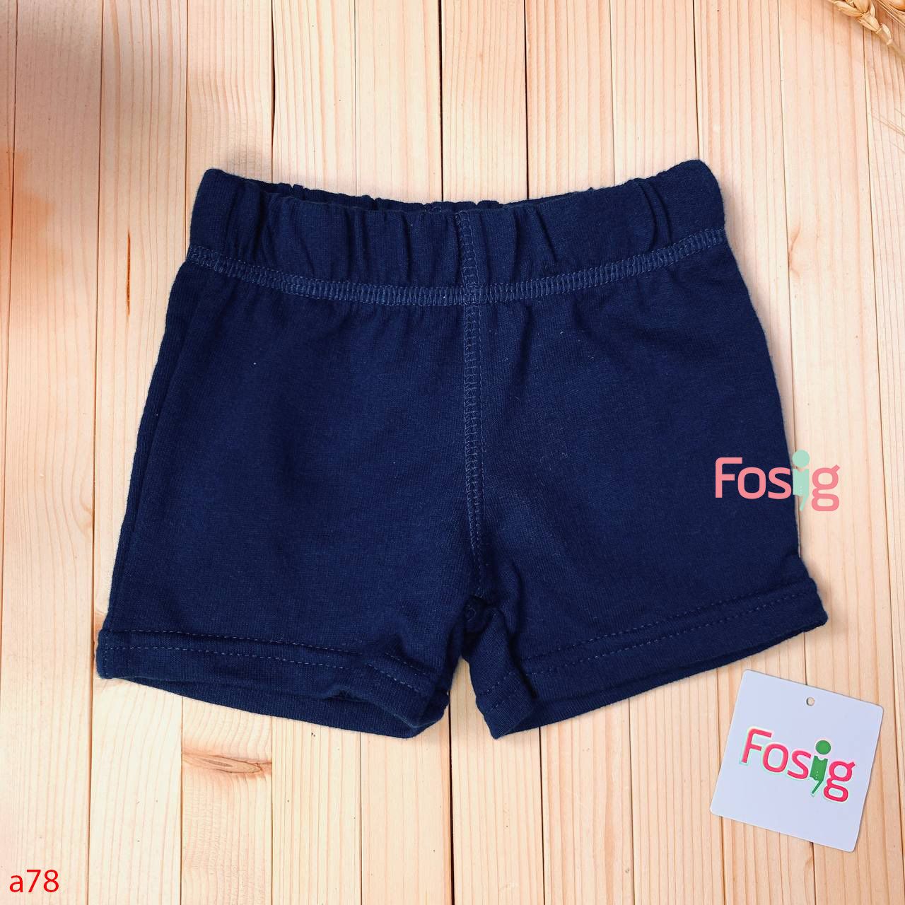  [3m-18m] Quần Short Bé Trai Cter - Navy Đậm 