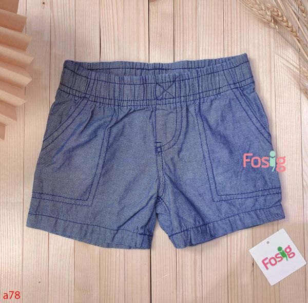  [6m-9m ; 4-5T] Quần Short Kate Bé Trai Cter - Navy Trắng 