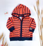  [3M] Áo Khoác Cotton Bé Trai Cter - Cam Sọc Navy 