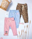  [5-20kg] Set 3 Quần Jogger Nỉ Bé Gái GP - Combo màu ngẫu nhiên 