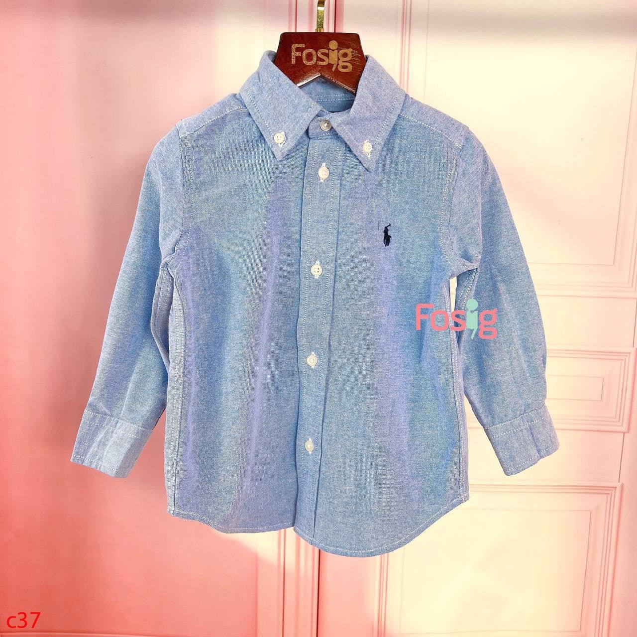 Áo Sơ Mi Nam Cổ Trụ Polo RalphJust men