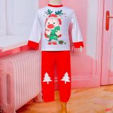  [8-9kg] Bộ Noel Em Bé Cao Cấp  GS01 - Trắng Tuần Lộc 