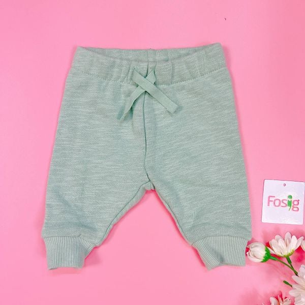  [2m-4m] Quần Thun HM Unisex - Xanh Ngọc Trơn 