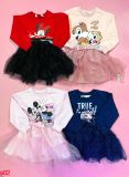  [23- 25kg] Set Bộ Áo Và Chân Váy Bé Gái HM - Đỏ Minnie 