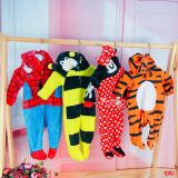  [6-9m] Romper Thú 4U-Only 2311 - Đỏ Mặt Nạ Nhện 