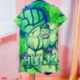 [13-16kg ; 18-21kg] Đồ Bộ Ngắn Siêu Anh Hùng SK - Bộ Ngắn Hulk 
