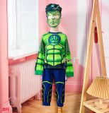  [13-16kg, 22-24kg] Đồ Bộ Dài Siêu Anh Hùng SK - Bộ Dài Hulk 