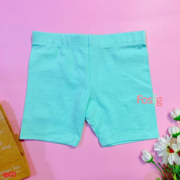  [11-12kg] Quần Short Bé Gái - Xanh Ngọc 