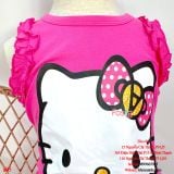  [21-27kg ; 33-40kg] Set Bộ Áo Cánh Tiên Chân Váy Bé Gái DN - Hồng Hello Kitty 