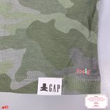  [39-45kg] Áo Thun Tay Ngắn Bé Trai GP95 - Xám Rêu Camo 