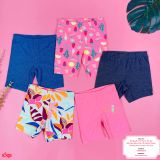  [3m-3T] Set 5 Quần Short Legging Bé Gái Cter210 - Combo màu ngẫu nhiên 