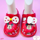  [10-13cm] Giày Sandal Cho Bé Gái - Đỏ Mickey 