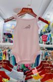  [0-6M] Bodysuit Cánh Tiên Bé Gái Cter50 - Sọc Hồng KL 