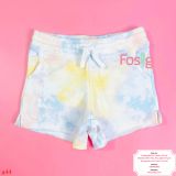  [24-27kg] Quần Short Nỉ Oskos Bé Gái - Màu Loang 