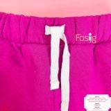  [24-32kg] Quần Short Da Cá GP Bé Gái - Tím Đậm GP 