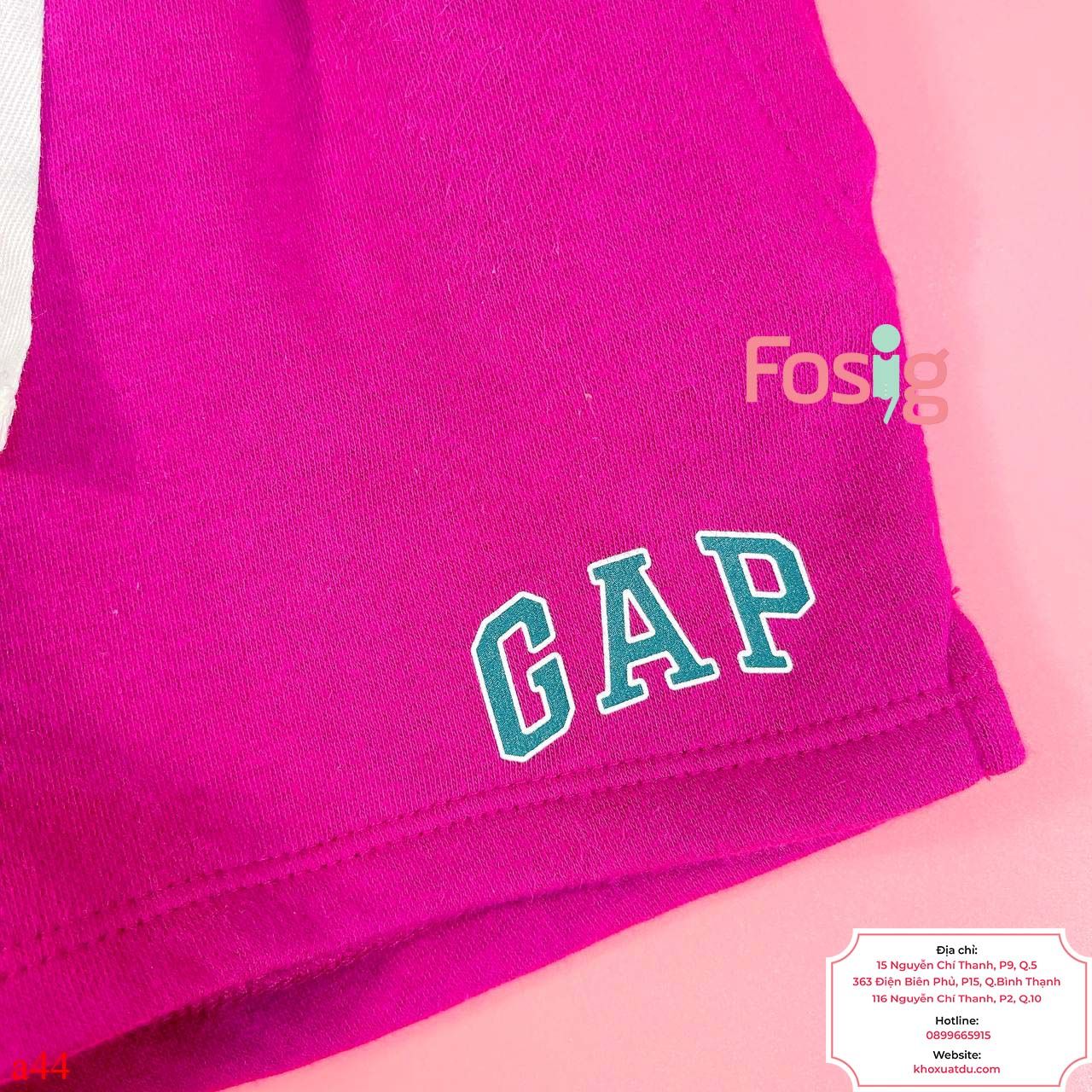  [24-32kg] Quần Short Da Cá GP Bé Gái - Tím Đậm GP 