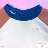  [7-8kg] Áo Nỉ Da Cá Bé Trai - Nâu Kem 