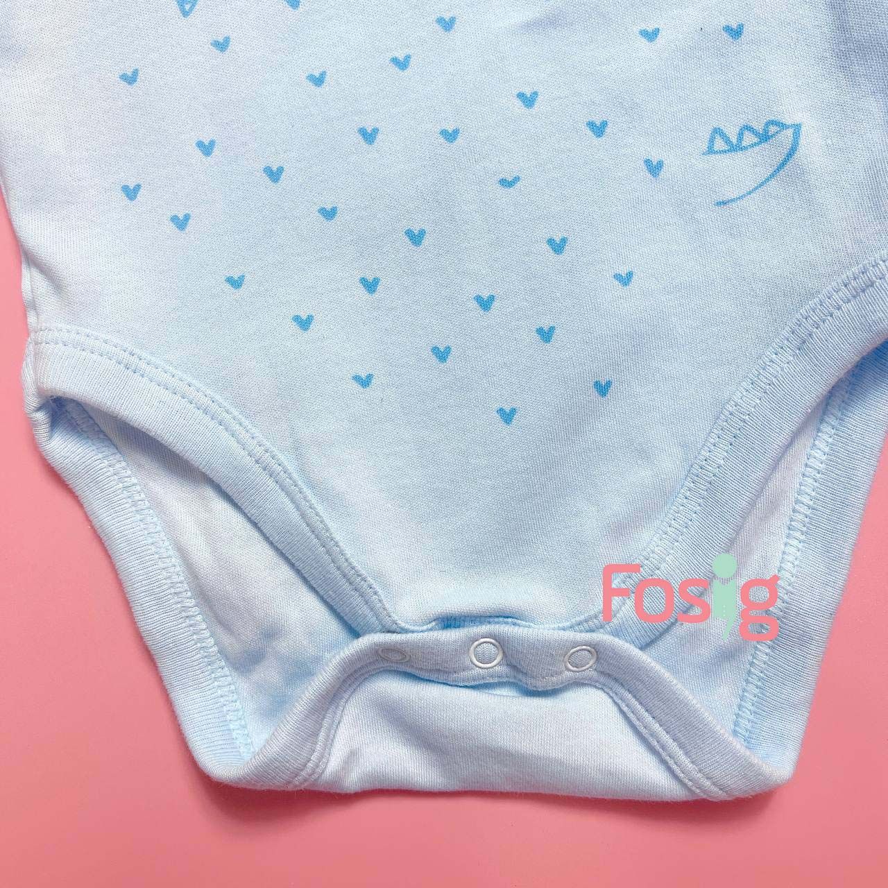  [9m-3T] Bodysuit Tay Dài Bé Trai Zra - Xanh Quái Vật 