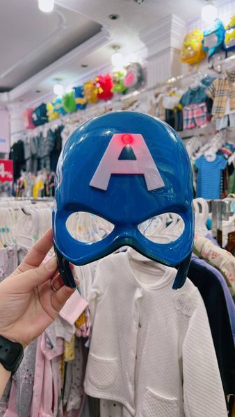  Mặt Nạ Đội Trưởng Mỹ Có Đèn - Captain America 