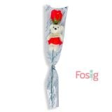  Bó Hoa Sáp Thơm Tặng Ngày 20/11 - Gấu 1 Bông 