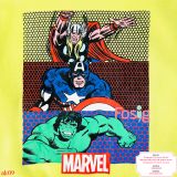  [15-17kg] Áo Hoodie Nỉ PM Bé Trai - Vàng Marvel 