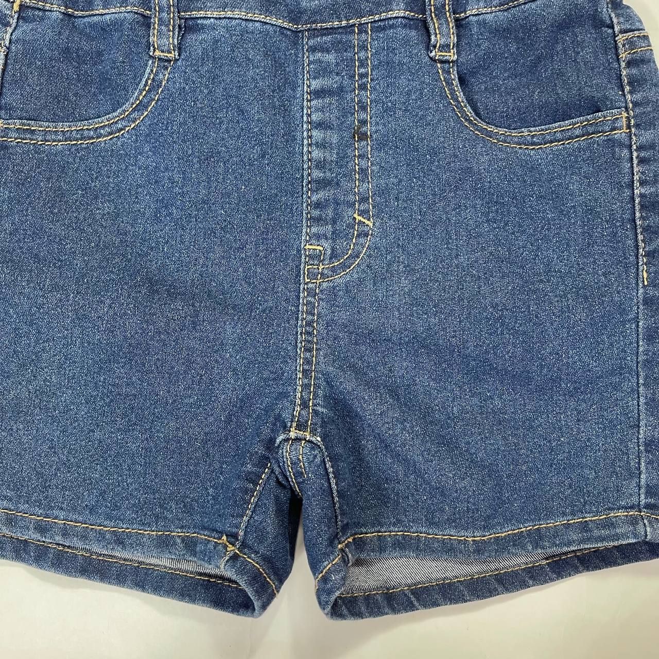  [15-25kg] Yếm Jean Peko Xuất Nhật Bé Gái  - Jean Peko 