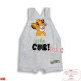  [0-3m] Yếm Disney Baby Bé Trai  - Xám Little cub 