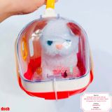  Đồ Chơi Chăm Sóc Thú Cưng  - Hồng Chó Trắng 