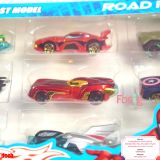  Hộp 8 Xe Kim Loại Siêu Anh Hùng DC Road Racing 