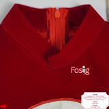  [12-13kg 16-19kg] Áo Dài Nhung Bé Trai - Đỏ Phượng Mây 