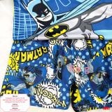  [7-17kg] Set Đồ Bộ Ngắn Thun Lạnh Bé Trai - Xanh Batman 