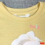  11kg - 13kg ; 21-23kg Set Đồ Bộ Ngắn HM Bé Gái - Vàng Nhạt Elsa Db94G 