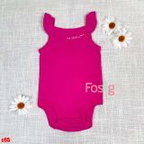  3m - 24m Bodysuit Cánh Tiên Bé Gái Cter50 - Hồng Aloha 