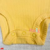  3m ; 18m - 24m Bodysuit 2 Dây Bé Gái Cter50 - Vàng Sọc 