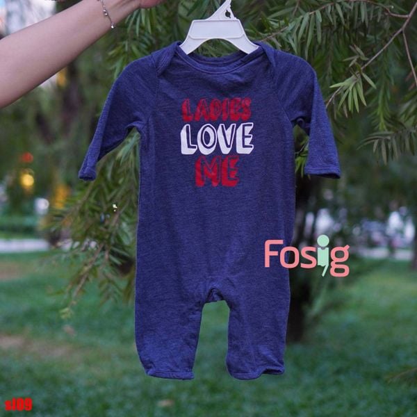  [3-6M] Romper Bé Trai ON - Navy Love 