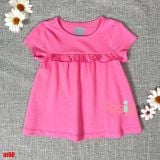  [11-17kg] Áo thun bé gái mùa hè nhiều hãng- Hồng bèo AT60 