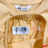  14kg - 26kg Set Đồ Bộ Ngắn HM Bé Gái - Vàng Đậm Elsa Db94G 