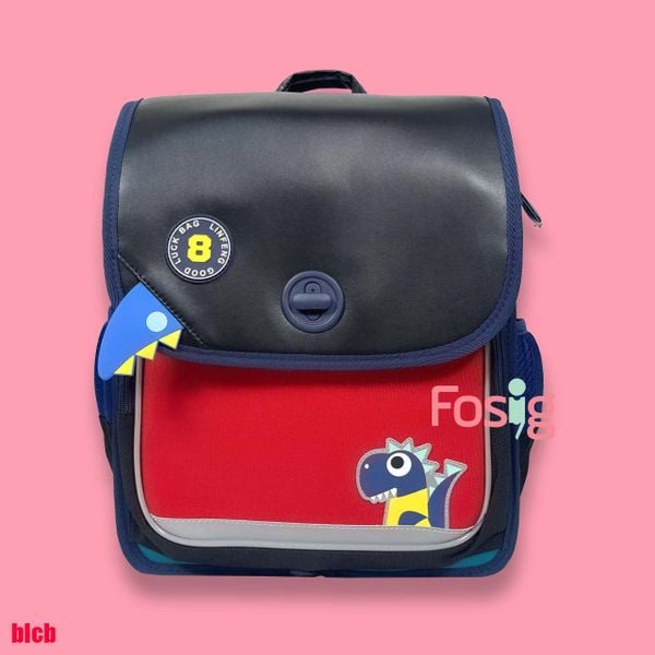  Balo Chống Gù Lưng Cho Bé - Navy Đỏ KL 